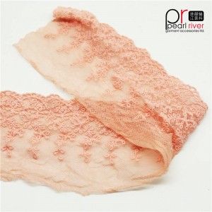 Lyserød blonder i høj kvalitet