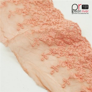 Lyserød blonder i høj kvalitet