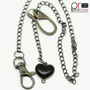 DIY-tilbehør Håndtaske Hummer-lommer Purse Metalposedekoration Flad kæde