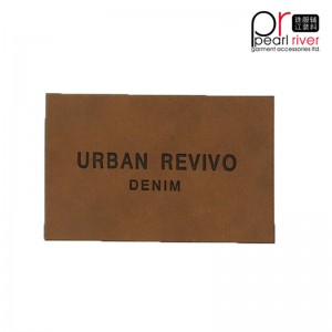 mode læder farverigt stort antal hangtag klistermærke