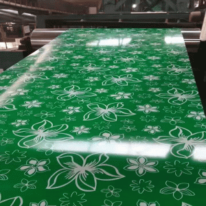 Farve aluminiumsplade