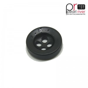 Brugerdefineret logo Rund gravering harpiks Sy knapper til beklædning / skjorte