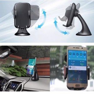 2019 nyeste design Hurtig bilopladning Trådløs billafonoplader Tyngdekraft induktions telefonholder, der kan tilpasses til alle QI dvice