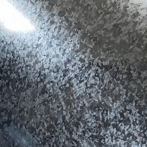 Farveovertrukket plade