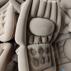 Tilbehør til hus og kontormøbler Oppustelig flokende kontorstolpude og sædehynde