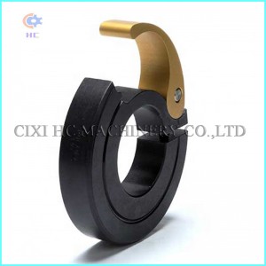 Halsbånd med hurtig frigørelse af aluminium