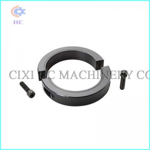 To dele spændeskaftkrave