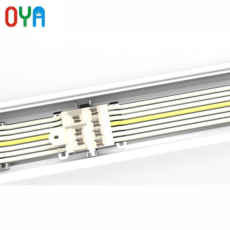 PWM dæmpbar 60W LED lineært belysningssystem med 7-tråds trunking skinne