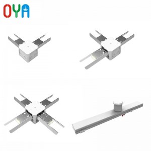 35W 1200MM LED Lineær trunking lysarmaturer med LR30 ° bjælkevinkel