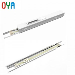 55W 1500MM LED Linear Trunking Light System med P40 ° strålevinkel
