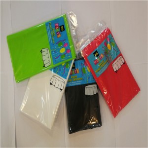 Engros PEVA Borddug Rundt Plastic Bordafdækning til festferie