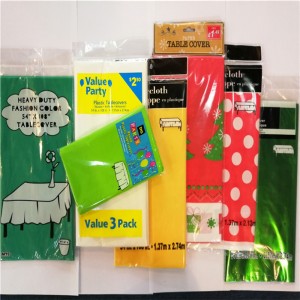 Indretning til hjemmet Møbler tilbehør Bordafdækning Dug til fest Fødselsdagsferie Fejre