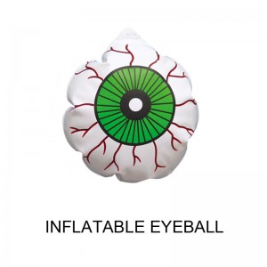 Oppustelig Halloween-dekorationer Props Eyeball