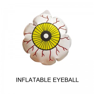 Oppustelig Halloween-dekorationer Props Eyeball