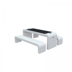 Smart solar picnic bord og bænk sæt