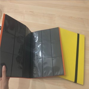 9 lomme fleksible kortalbum spiller kortholder