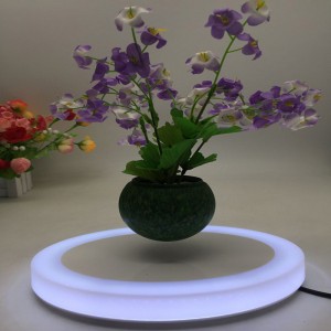 360 Spining magnetisk levitation luft bonsai pot, flydende planter PA-0702