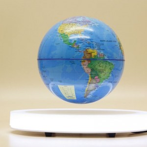 LED lys roterende magnetisk levitat klode PA-0702-G flydende klode 6 tommer 7 tommer 8 tommer