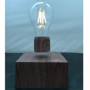 360 spingende magnetisk trådløs PA-1003 genopladelig flydende LED-pære lampe, der løfter lampen