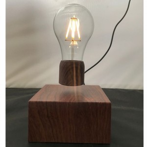 360 spingende magnetisk trådløs PA-1003 genopladelig flydende LED-pære lampe, der løfter lampen