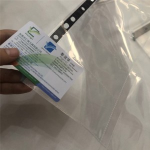 Høj tranparency Navnekort Protector Pages