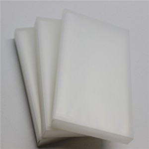 Gennemsigtig plastalbum i forskellige størrelser