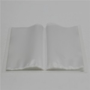 Gennemsigtig plastalbum i forskellige størrelser