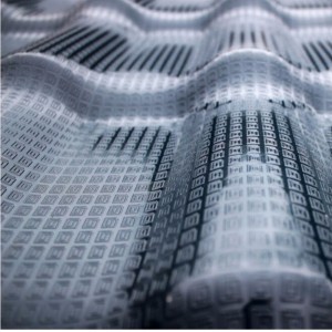 ASA syntetisk harpiksflise, trapezformet glaseret flise