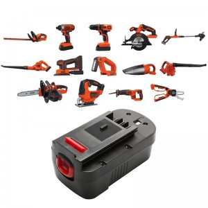 18V 3000mAh Ni-Mh genopladelige batterier til trådløse boremaskiner A18, A18E, A1718, A18NH, HPB18, HPB18-OPE