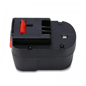 Til Black \u0026 Decker A1712, A12, A12EX, FSB12, FSB120B, FSB120BX, BD-1204L, B-8315, BPT1047 12V 1700mAh Ni-Cd Batteridrevne batteri værktøjsbatterier