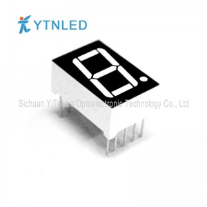 0,56 tommer rød 1-cifret 7 segment LED-display, digitalt rør