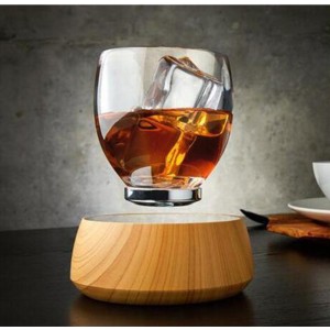 ny 360 spined magnetisk levitating X cup, flydende glas cup