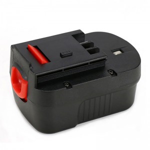 Til Black \u0026 Decker A1714, A14, A14F, A144 14.4V 2000mAh Ni-Cd elektriske bore-batterier