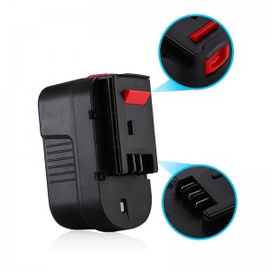 Til Black \u0026 Decker A1714, A14, A14F, A144 14.4V 2000mAh Ni-Cd elektriske bore-batterier