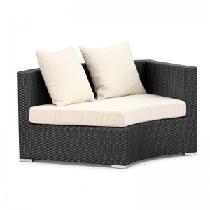 Komfortable sektionshjørner til udendørs siddepladser