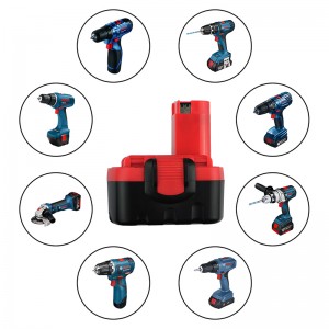 Ni-Cd 14.4V 1300mAh Batteri elværktøj udskiftning til Bosch BAT038, BAT040, BAT041