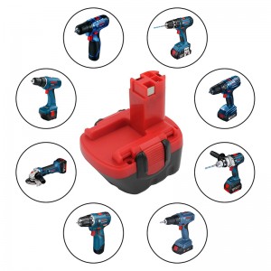 Bosch BAT043 BAT045 Ni-Cd 2000mAh 12V batteripakke elværktøj