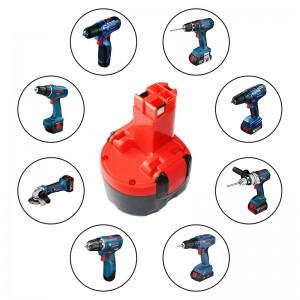 Bosch 2 607 335 587, 2 607 335 766 Ni-Cd 7.2V 1700mAh Udskiftning Batteripakker Elværktøj