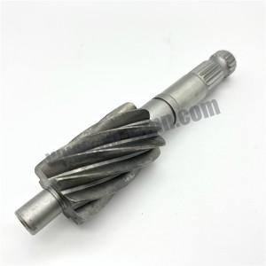 Tilpasset CNC-bearbejdning Rustfrit stål gearaksel Autodele Reservedele efter salgsdele