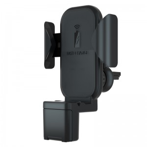 KPS-9304HC QI 10W hurtig 3in1 bilholder trådløs oplader til Iwatch og øretelefoner