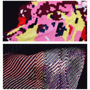 Seneste Efterår Vinter Langærmet Wolf Jacquard Kvinder Toppe Pullover Sweater