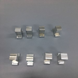 Sorte zinkgas nitriderende efterbehandling fræsedele med høj kvalitet