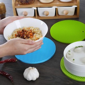 moderigtige klapper Holdbar silikone Drink Coasters gummidriksmåtter