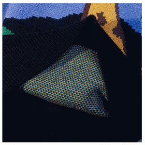 2019 tilpasset nyeste design Dame Strikvarer Loose Giraffe Jacquard Sweater