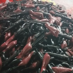 Festtilbehør Engros oppustelig spræng Tommy Gun 80 cm Fantastisk sjovt fest eller Fancy Dress tilbehør