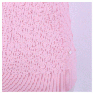 2018 Diamond Grids Sommer Kortærmet Strikket Pullover Sweater Kvinder