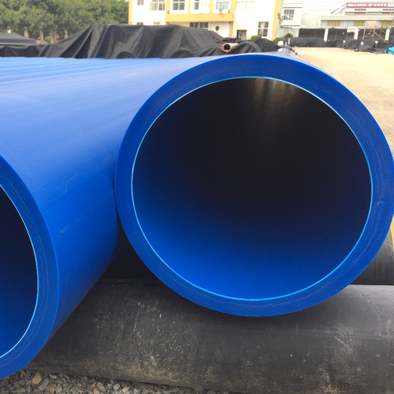 ISO standard blå farve HDPE-rør til Sri Lanka marked