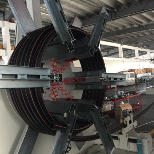 Kinesisk leverandør af HDPE gasrør med gul linje