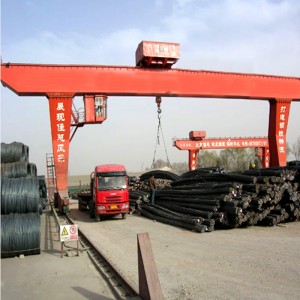 L-formede ben Enkeltrins Gantry Crane med vinsch