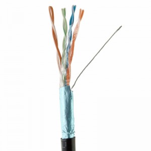 Ethernet-kabel CAT5E-kabel afskærmet (FTP) startet